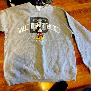 Disney sweatshirt size large   BRAND NEW !